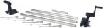 Intex Schwimmbadrahmen-Set Ultra Quadra, 549 x 274 x 132 cm, XTR 26356 & 28051 Solar-Rolle