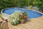Bestway Hydrium Stahlwandpool Komplett-Set mit Sandfilteranlage 500 x 360 x 120 cm, grau, rund